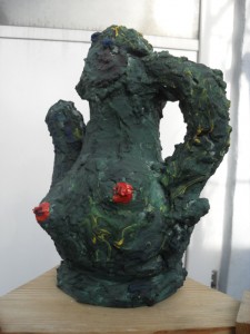 Skulptur des Malermeisters H. Lampertz